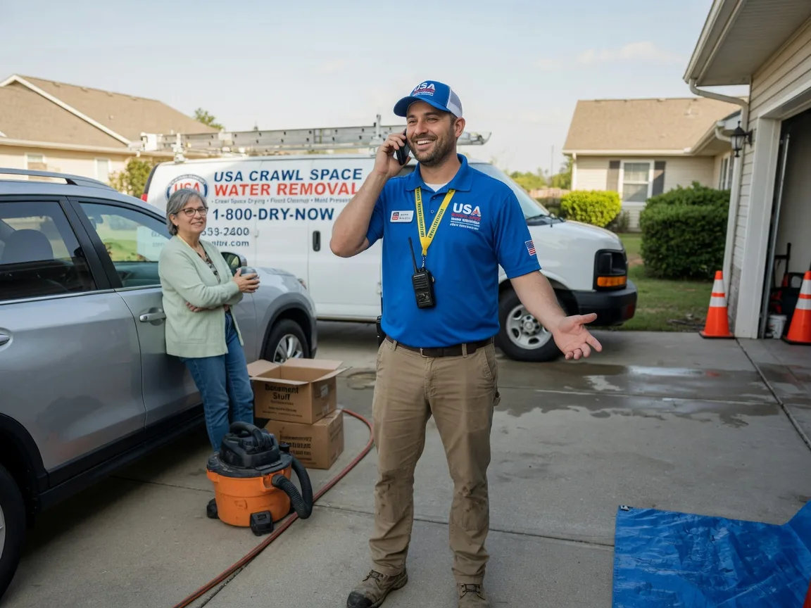 Crawl Space Water Removal Sunman, IN FAQs